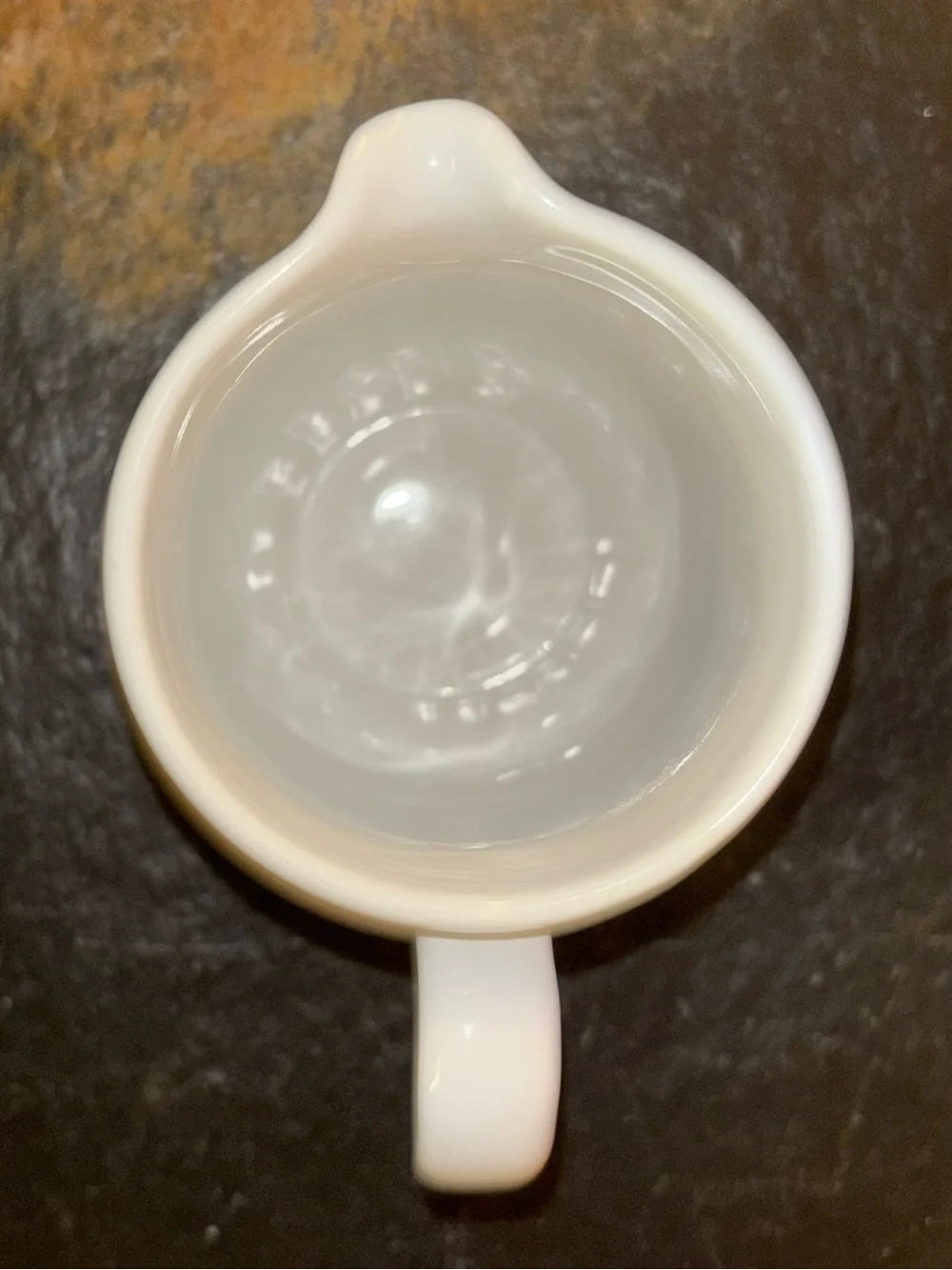 VTG Corelle Coordinates Pink Trio Stoneware Creamer Pitcher Swirl